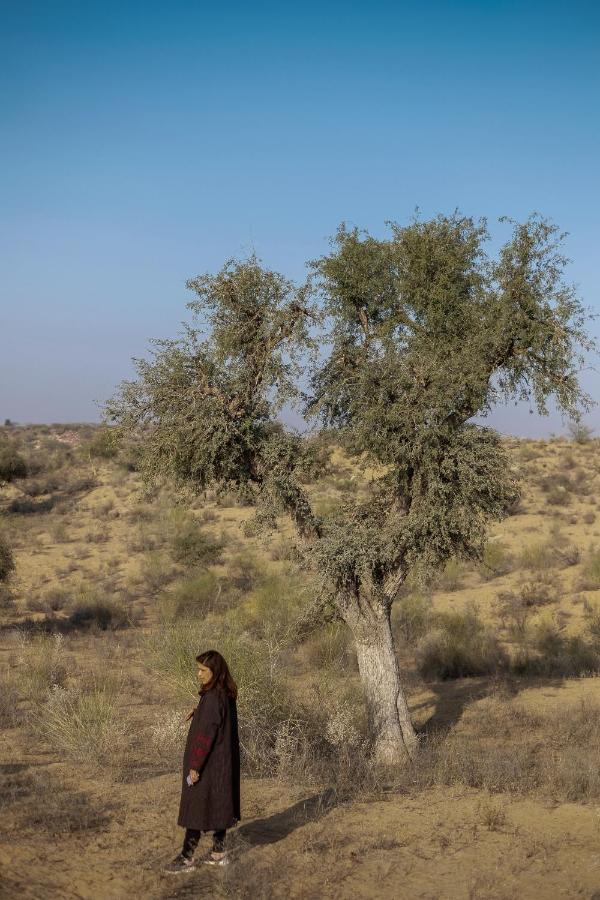 Kaner Retreat - India'S First Desert Botanical Resort Shaitrawa Bagian luar foto
